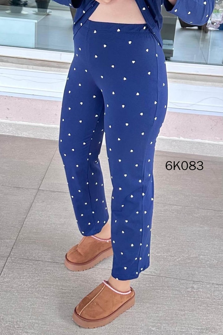 %100 Pamuk Pijama Takımı