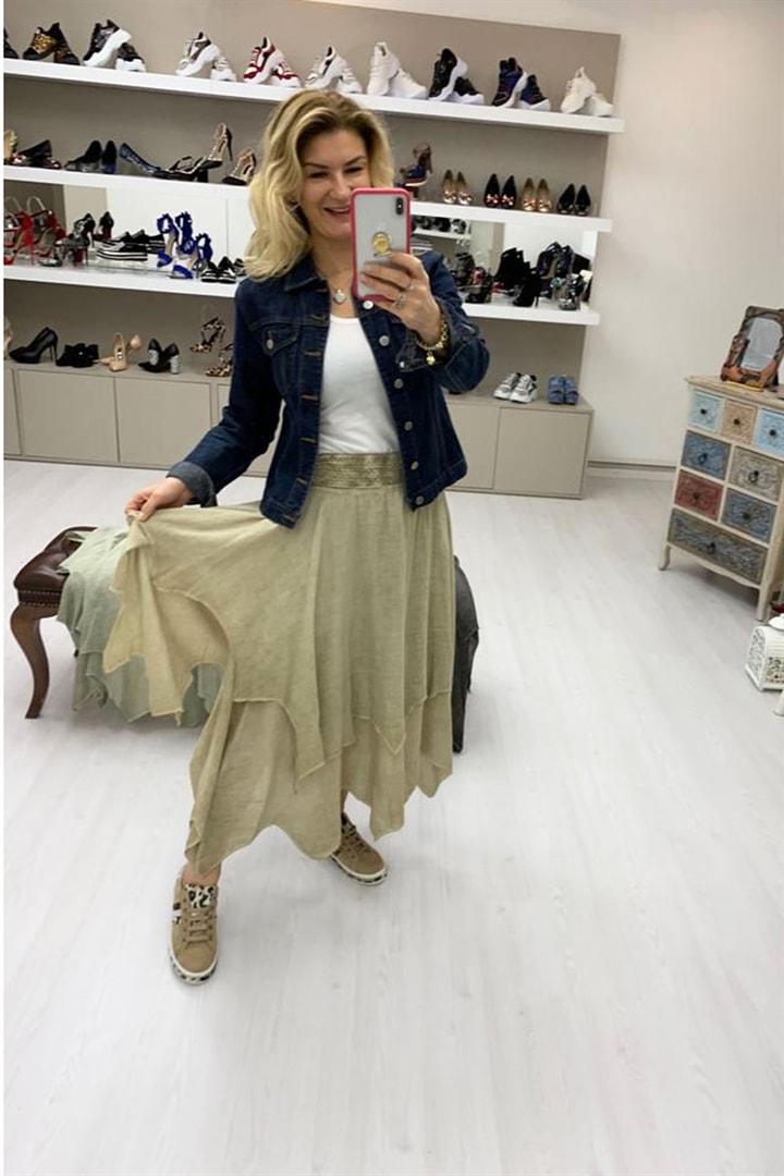 Adela
- Zigzag Kesim Salaş Etek
