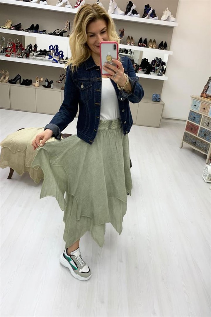 Adela
- Zigzag Kesim Salaş Etek