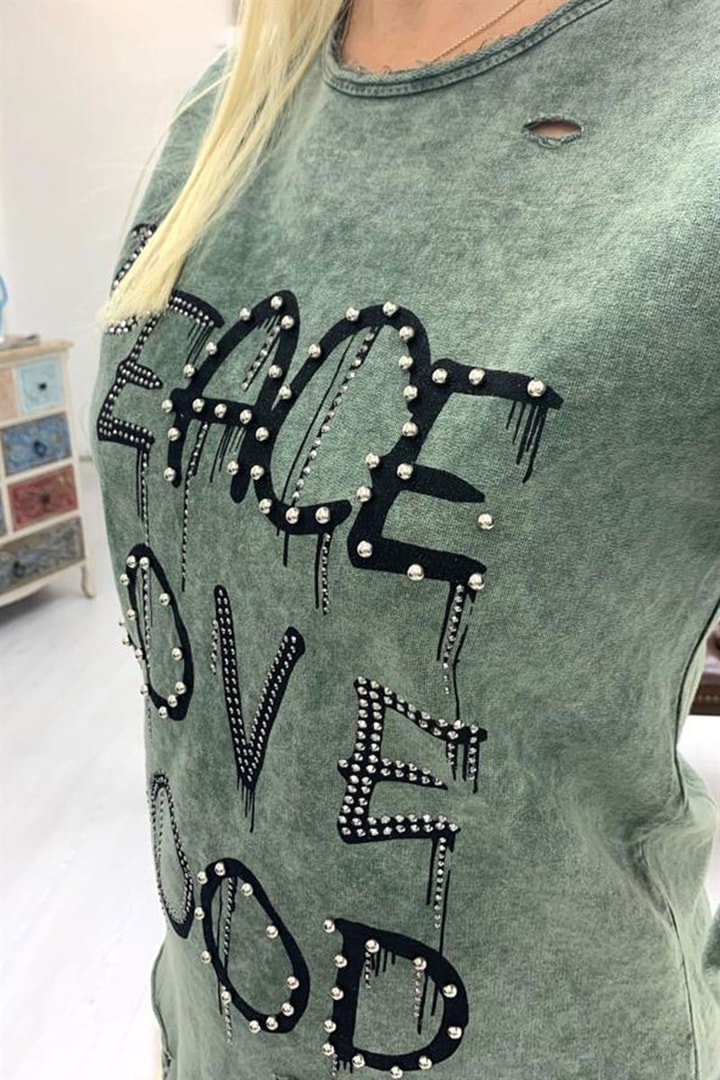 Asimetrik Sweat Shirt