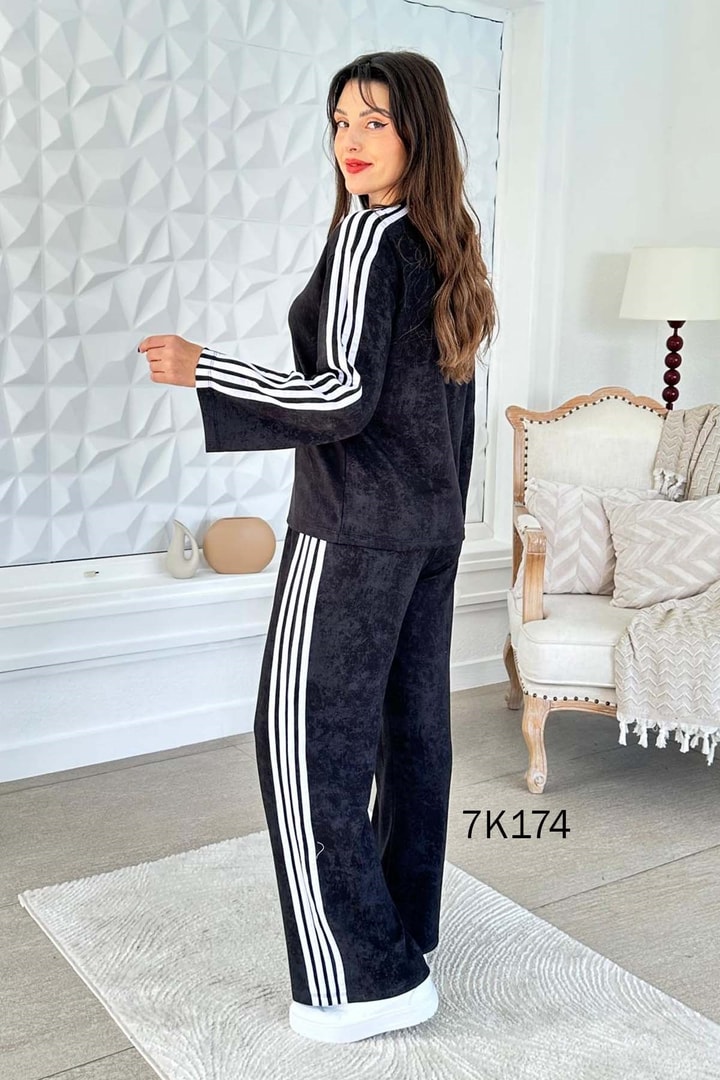 Batik Modal Şeritli Takım