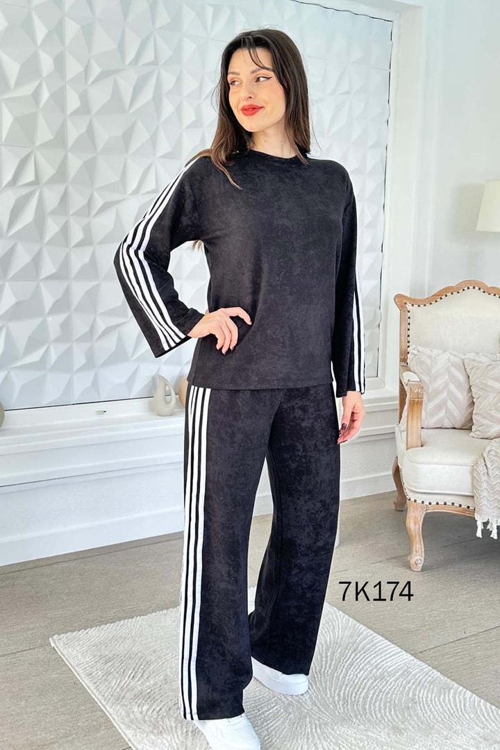 Batik Modal Şeritli Takım