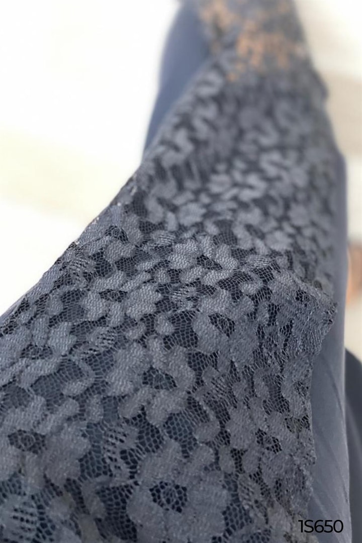 Belden Bağlamalı Dantelli Şalvar