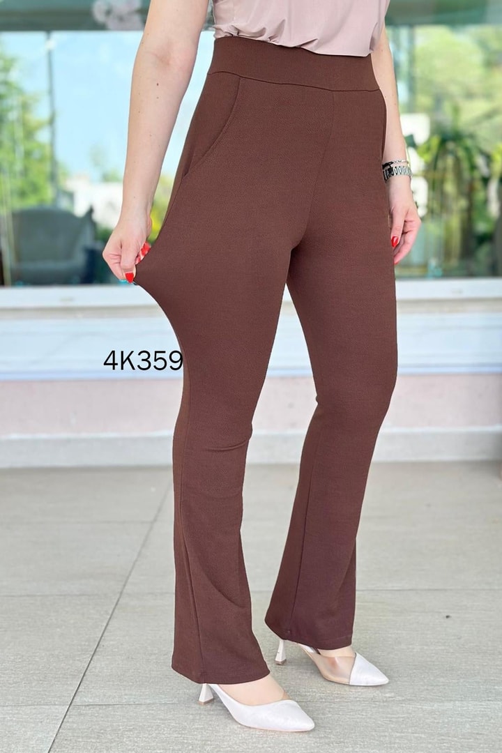 Beli Lastikli Full Likralı Pantolon