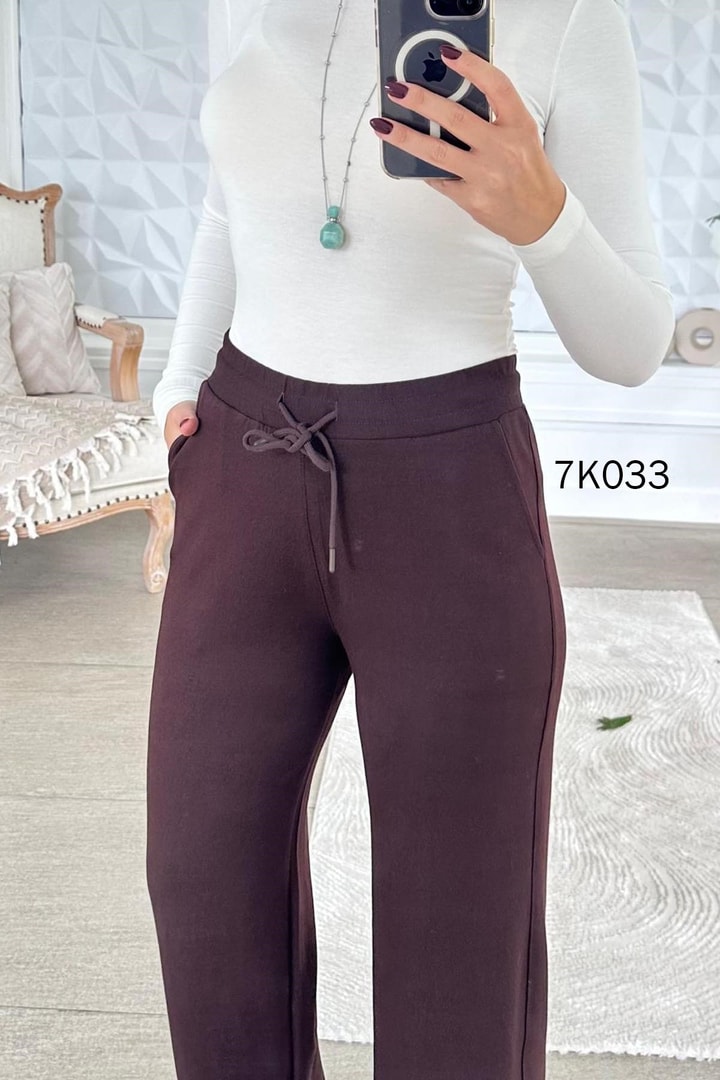 Beli Lastikli Modal Pantolon