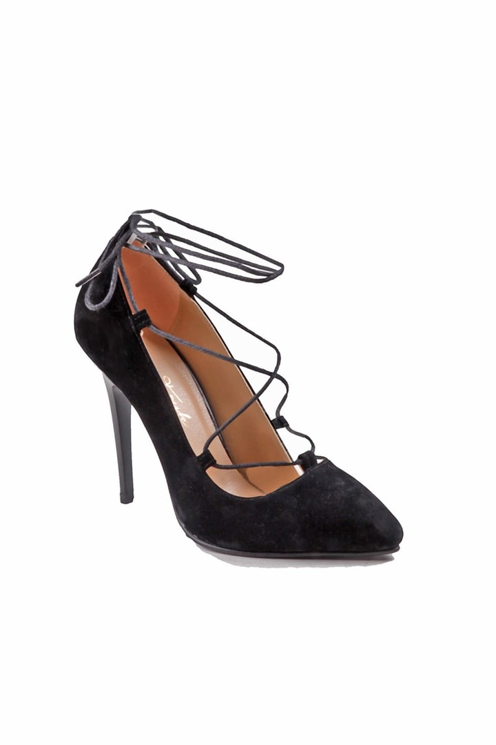Bilekten Bağlamalı İpli Stiletto