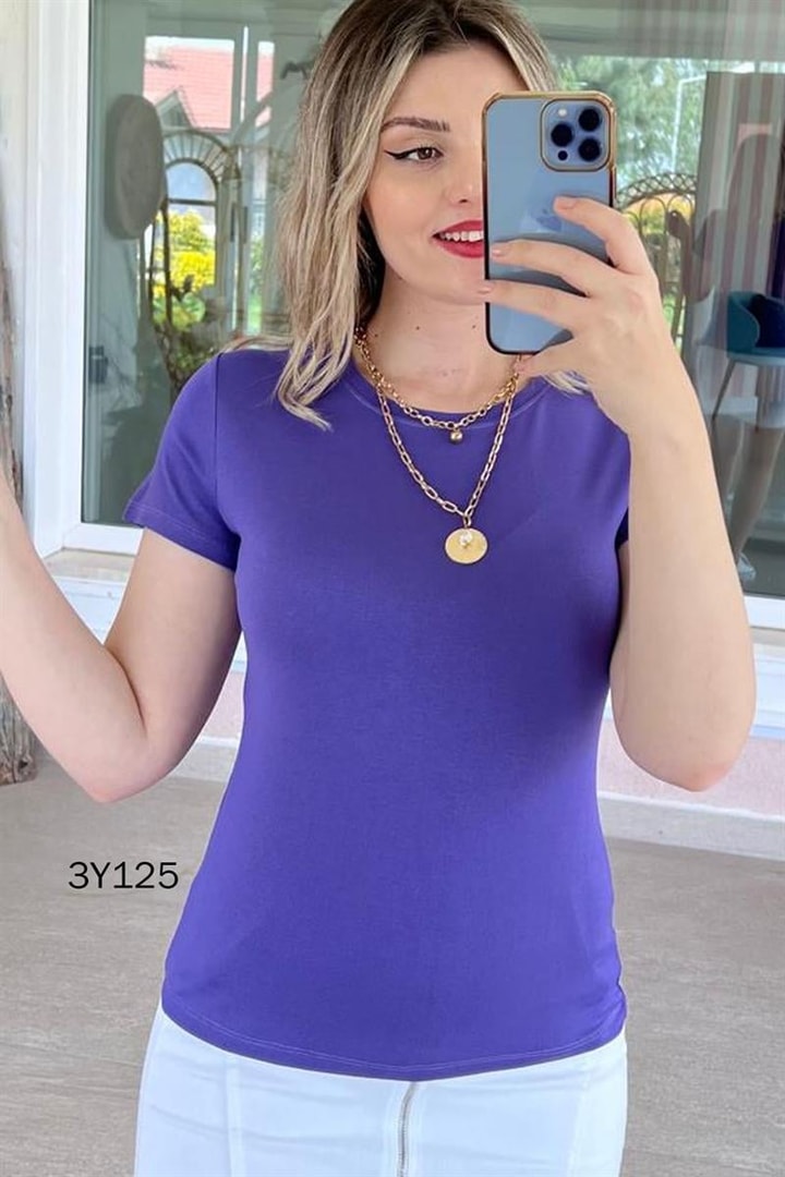Bisiklet Yaka Tshirt