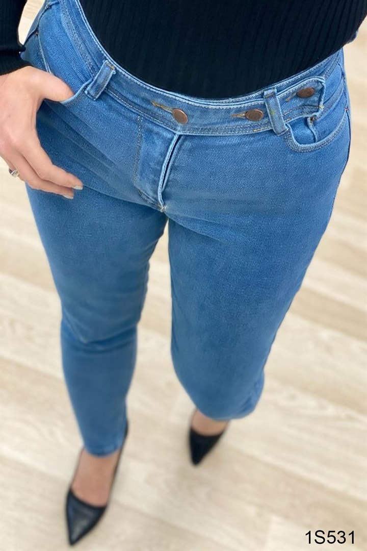 Boyfriend  Likralı Kot Pantolon