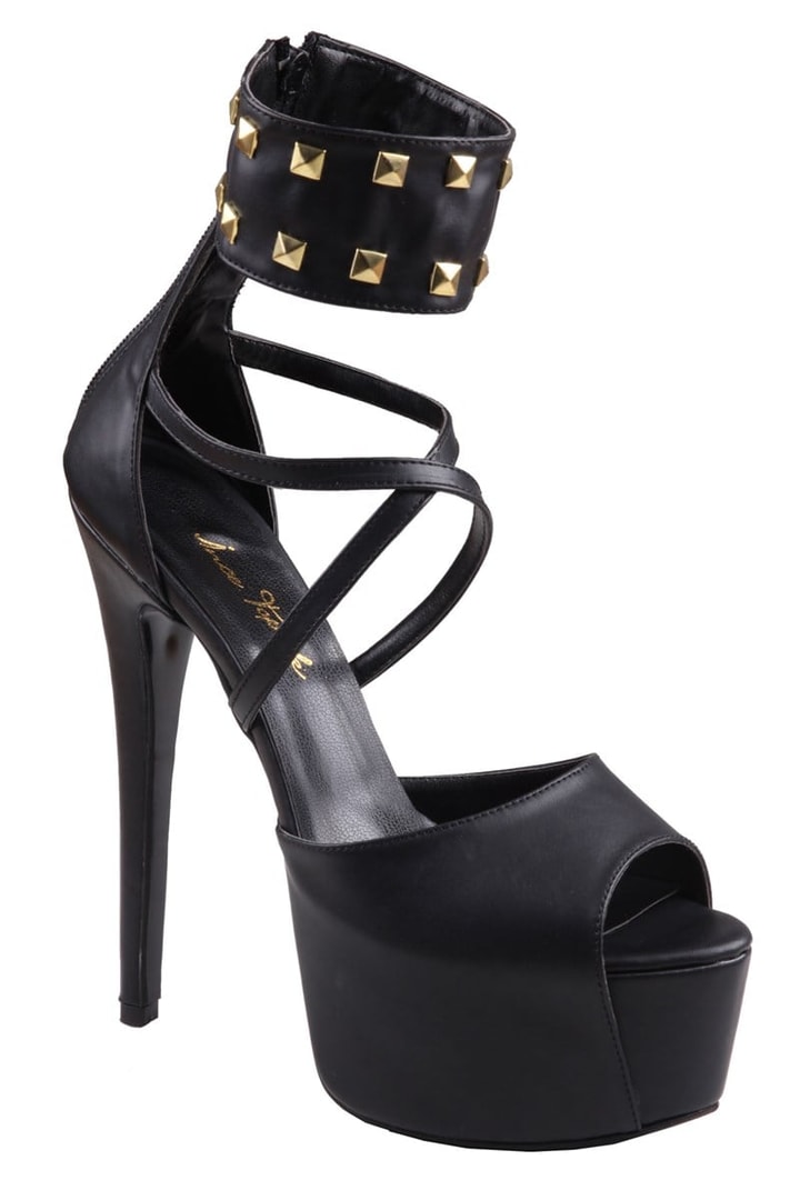 Burnu Açık Platform Ayakkabı