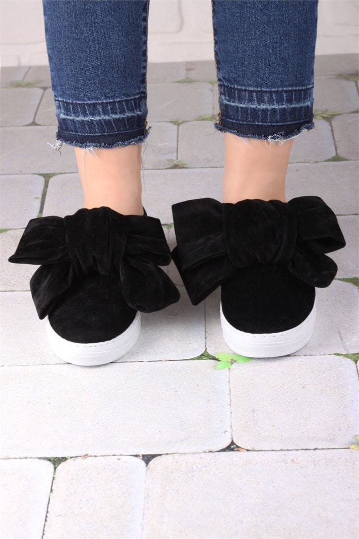 Büyük Fiyonklu Sneaker Ayakkabı