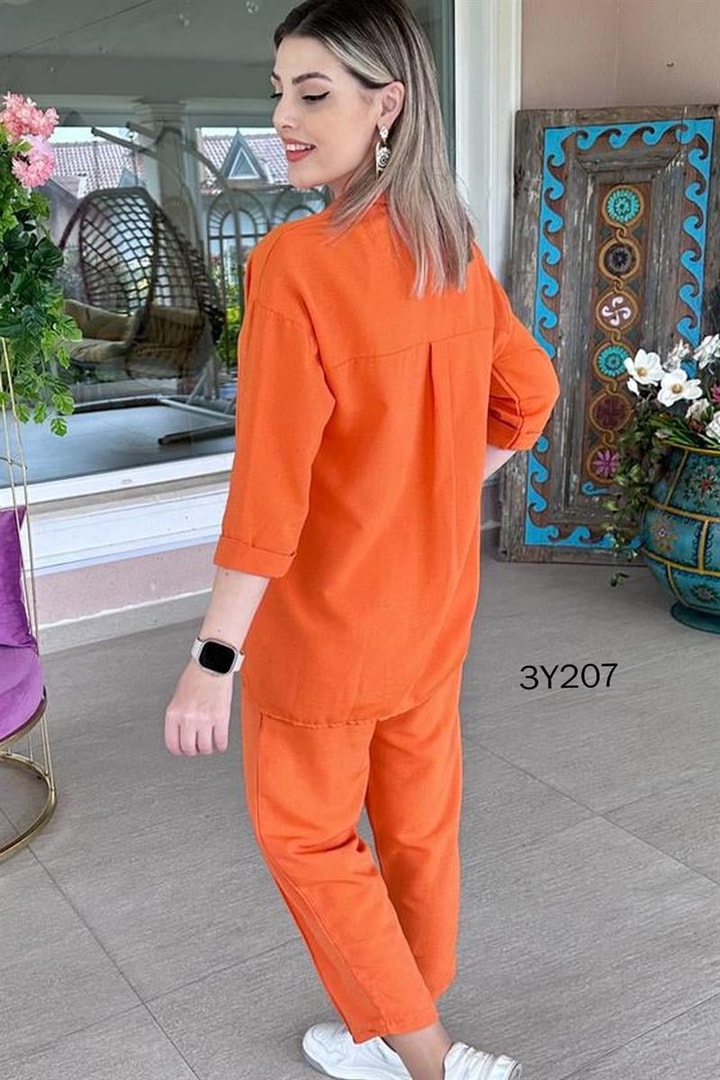 Çimalı Keten 2 li Takım