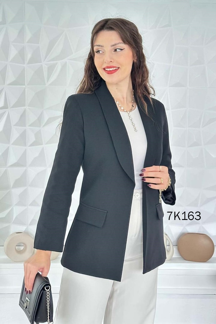 Double Kumaş Blazer Ceket