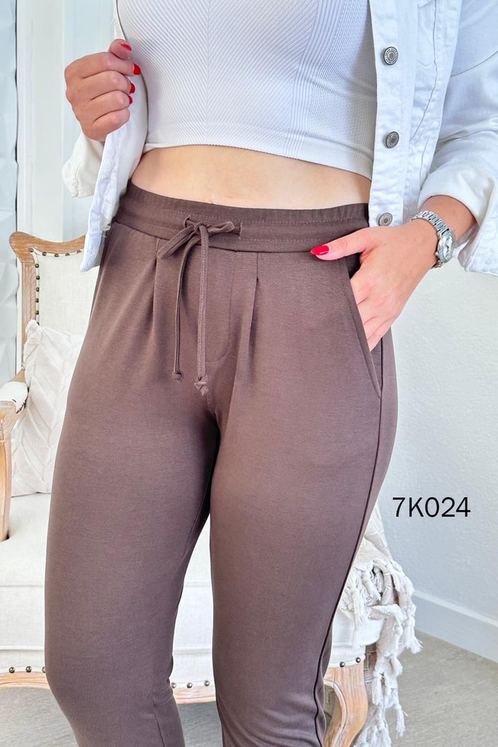 Double Paça Modal Pantolon