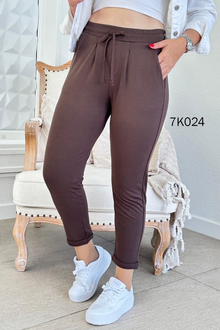 Double Paça Modal Pantolon