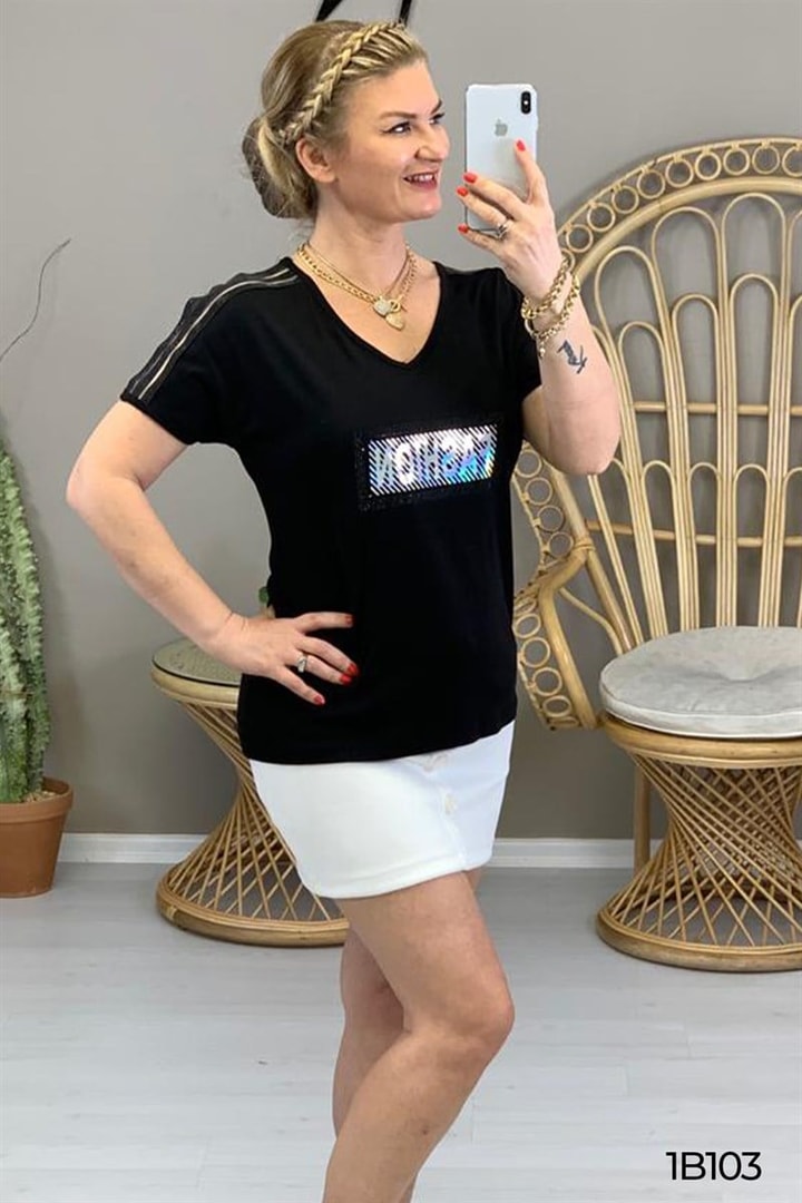 Hologram Baskı Tshirt