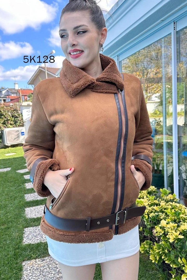 İçi Kürklü Nubuk Kaban