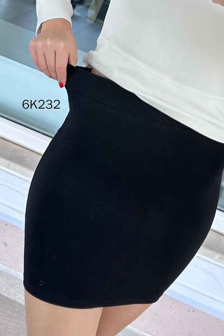Jakarlı Mini Etek