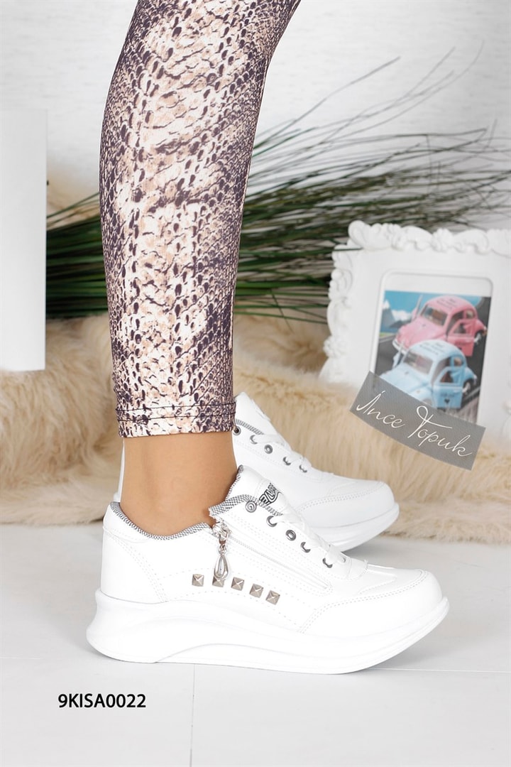 Kalın Taban Troklu Spor Ayakkabı