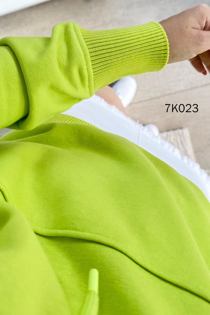 Kanguru Cepli Kapşonlu 2 İplik Sweatshirt