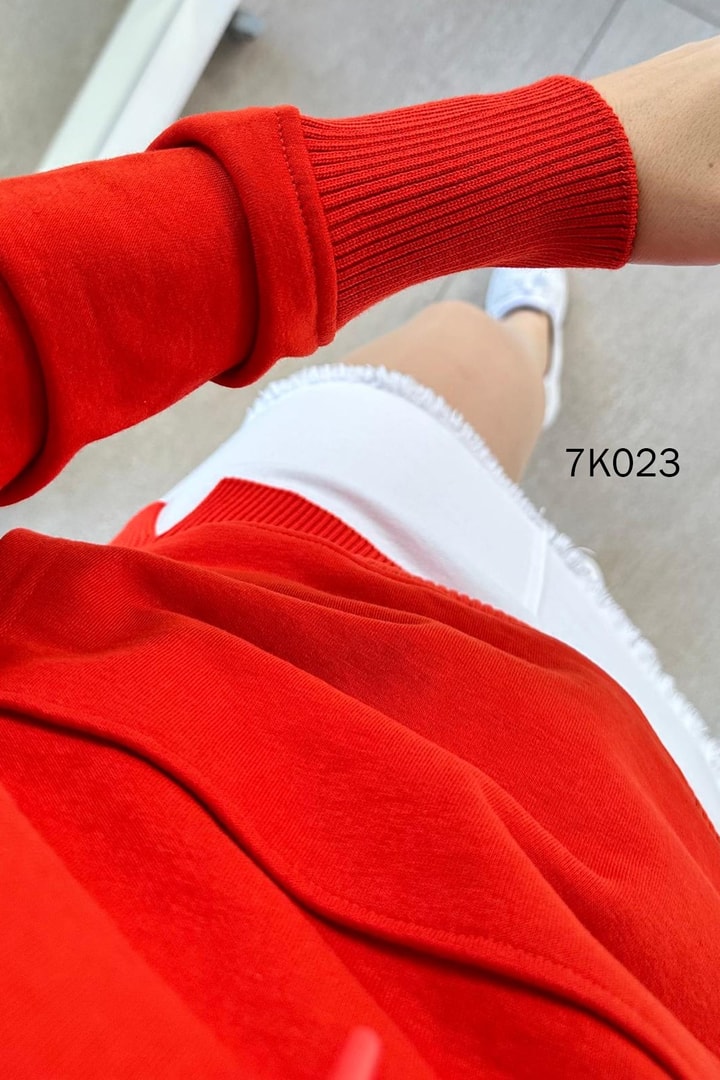 Kanguru Cepli Kapşonlu 2 İplik Sweatshirt