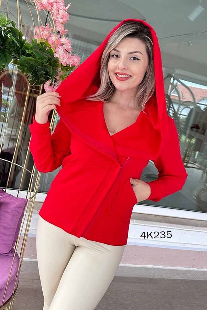 Kapşonlu 2 İplik Sweat