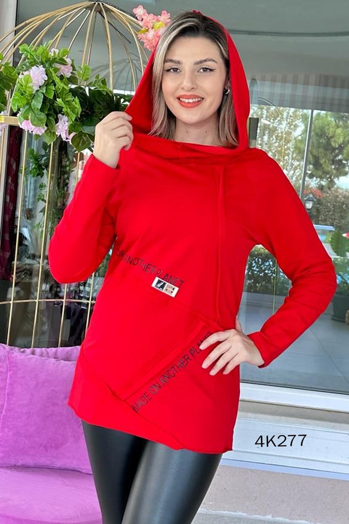 Kapşonlu 2 İplik Sweat
