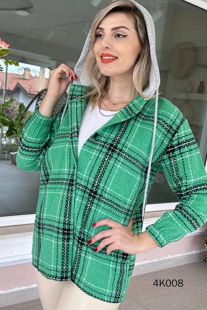 Kapşonlu Oduncu Gömlek