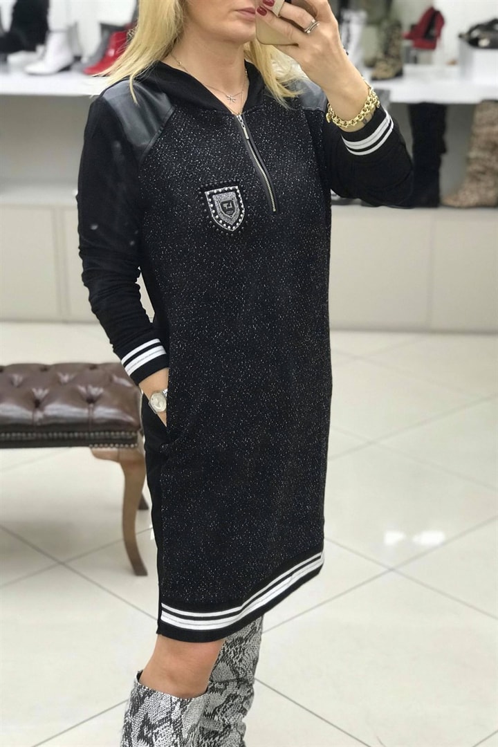 Kapşonlu Spor Elbise