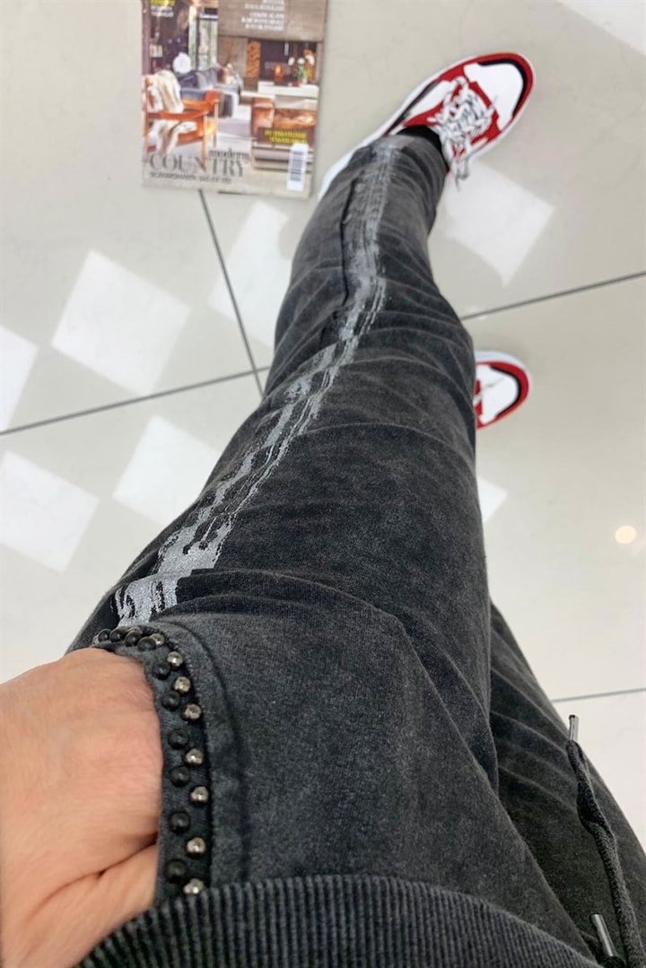 Kapşonlu Taş İşlemeli Eş.Tk.