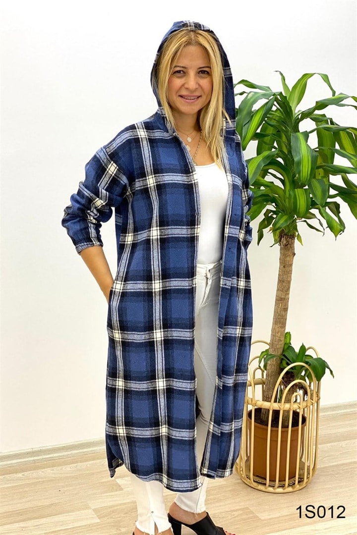 Kapşonlu Tunik Elbise