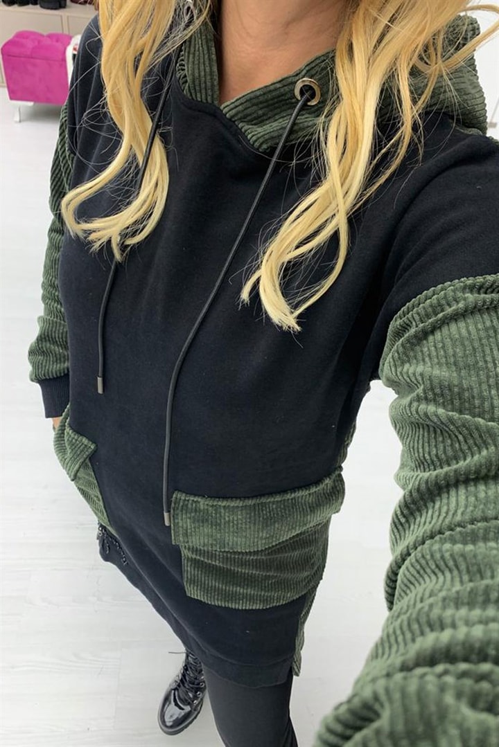 Kapşonlu Tunik