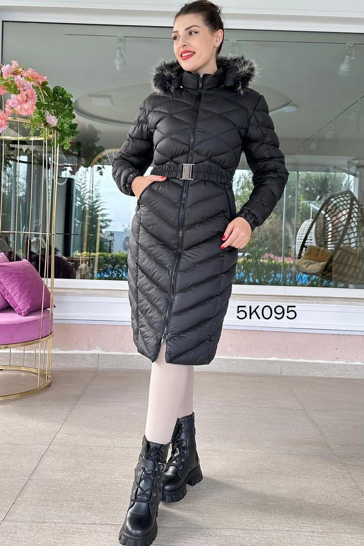 Kapşonu Çıkarılabilen  Şişme Mont