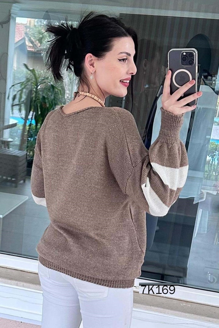 Kayık Yaka Triko Tunik
