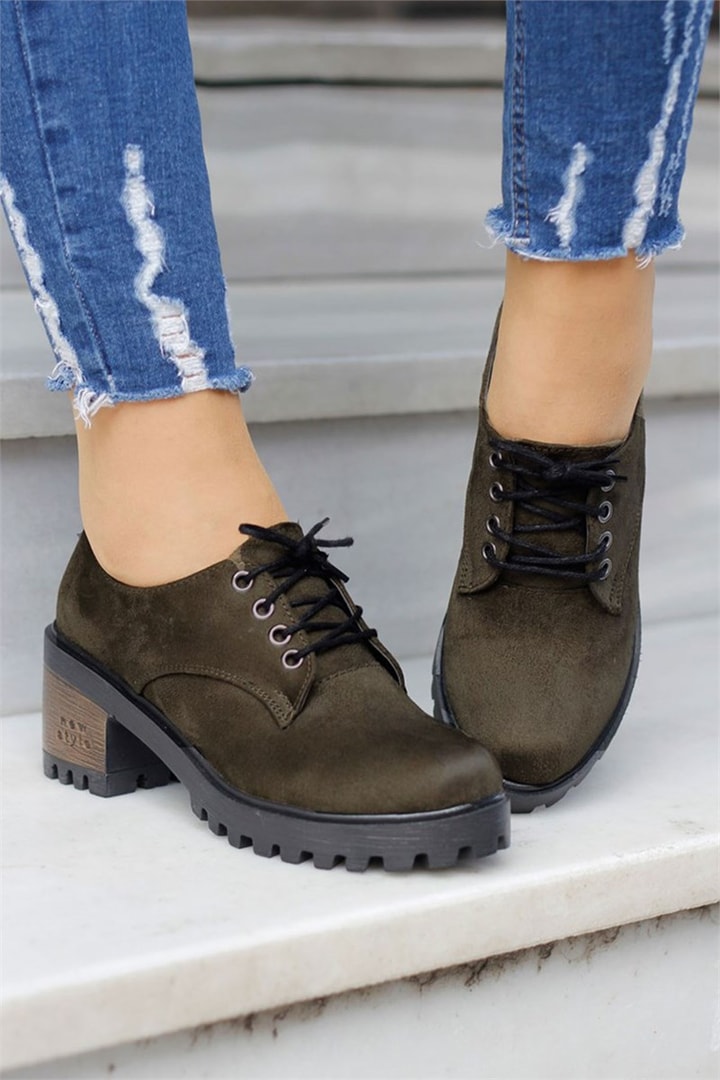 Kısa Topuklu Ayakkabı