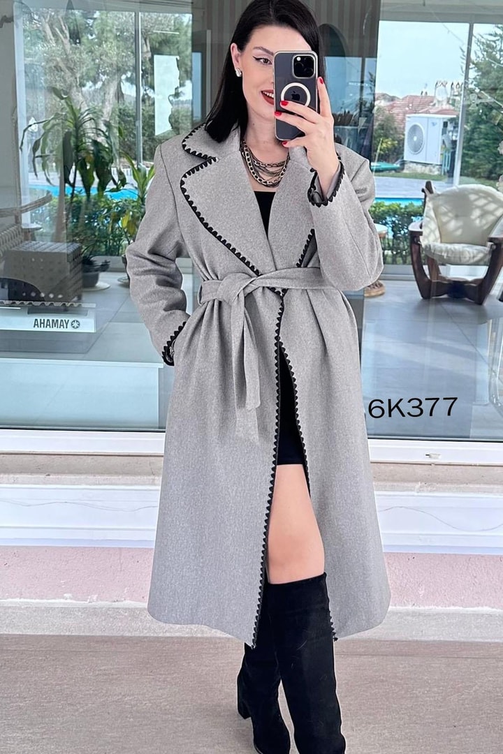 Kroşetalı Kaşe Kaban