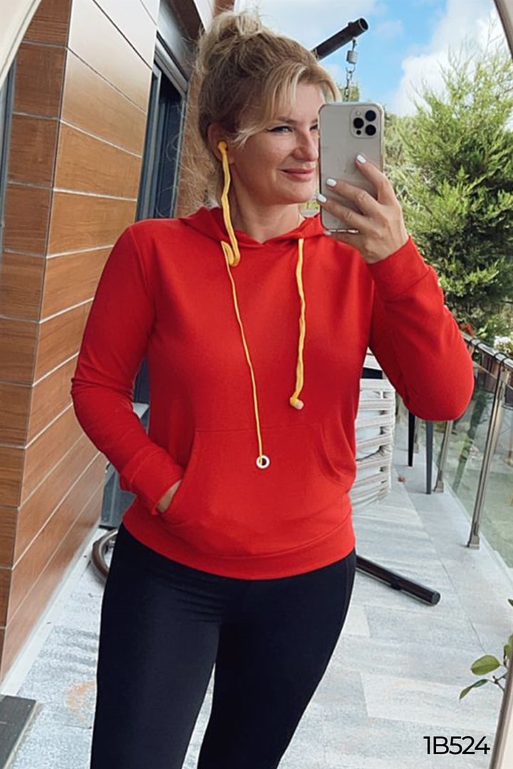 Kulaklık Hediyeli Kapşonlu Sweatshırt