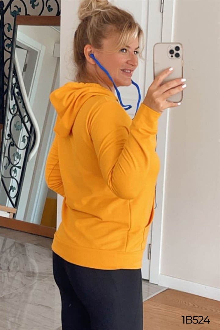 Kulaklık Hediyeli Kapşonlu Sweatshırt