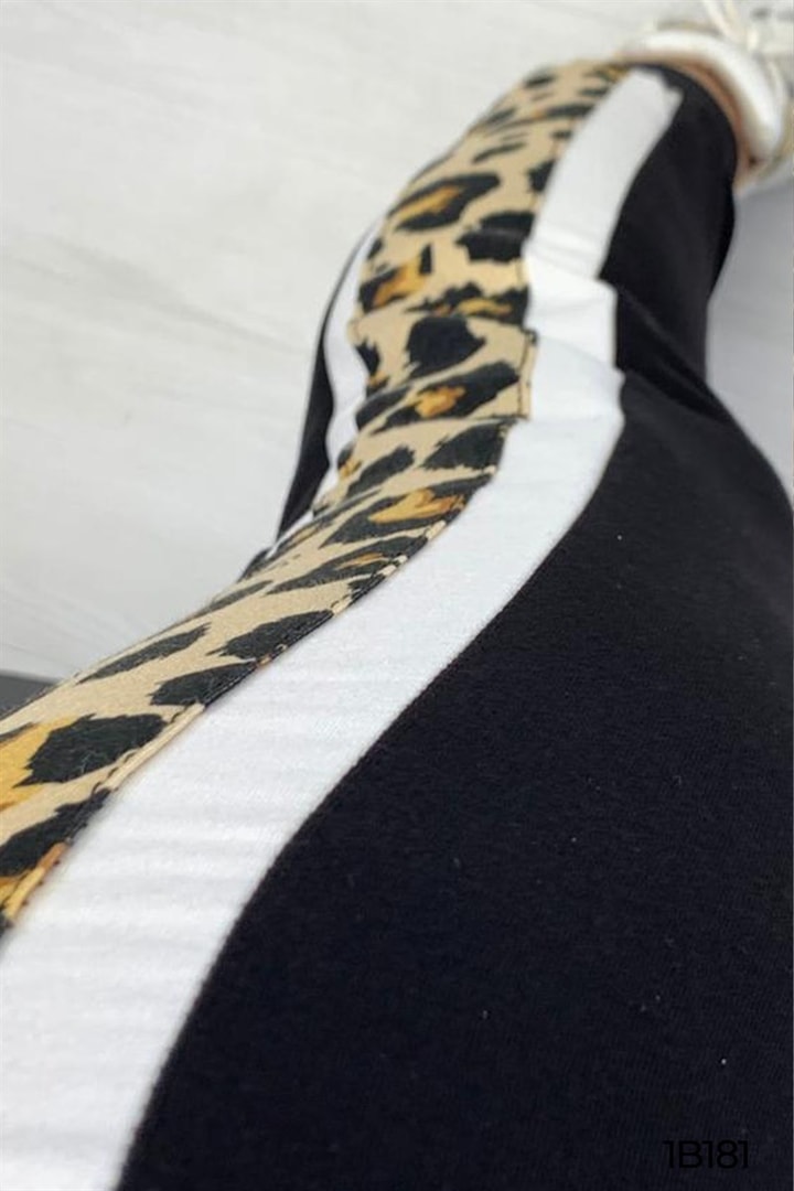 Leopar Desenli Eşofman Takımı