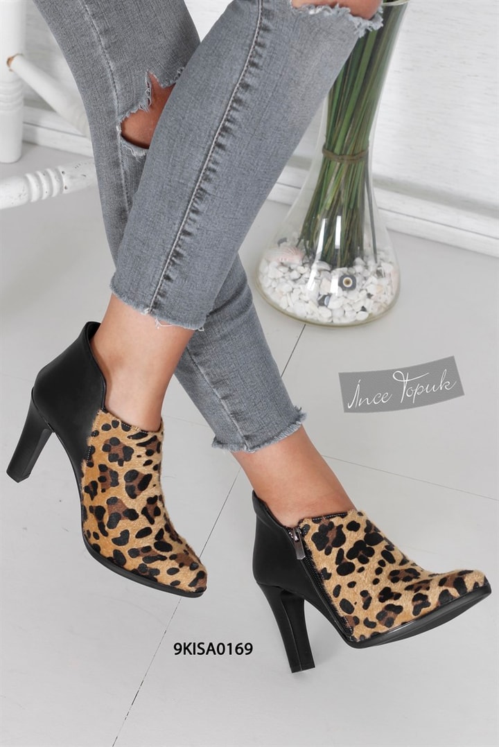 Leopar Kalın Topuk Bot