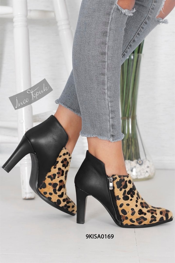 Leopar Kalın Topuk Bot