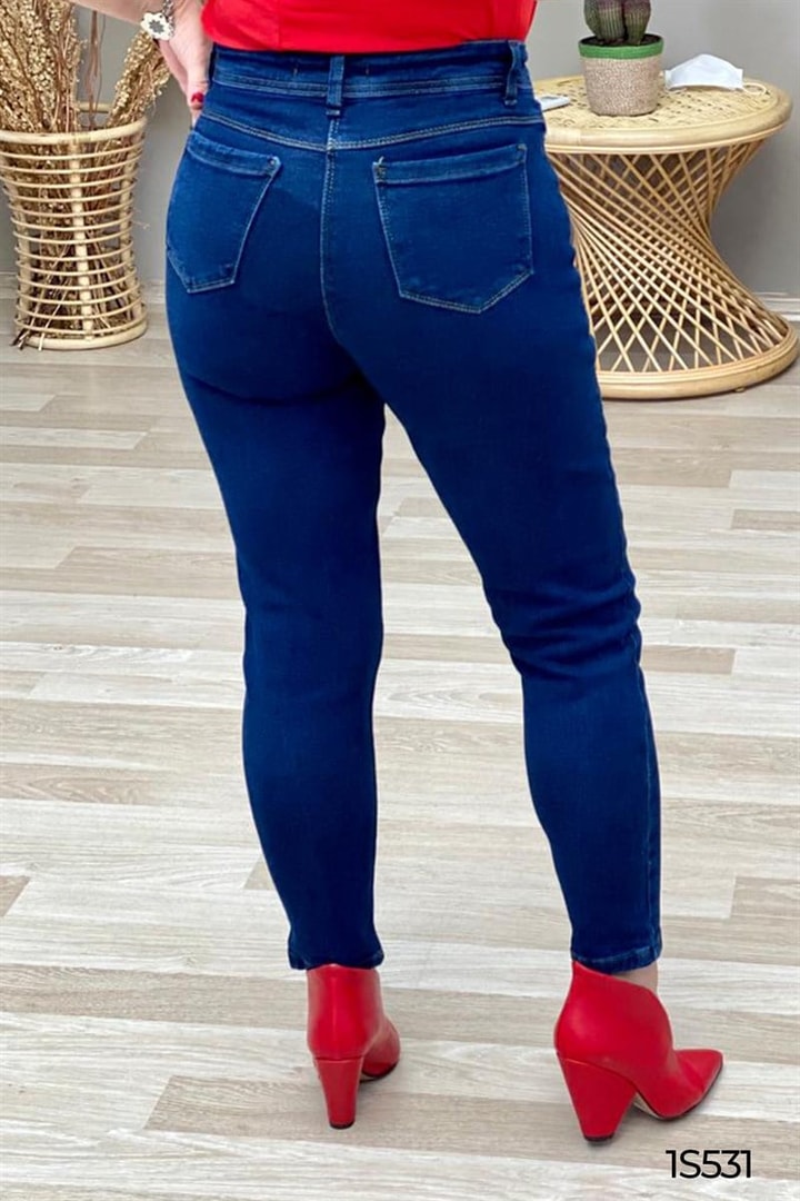 Likralı Boyfriend Kot Pantolon