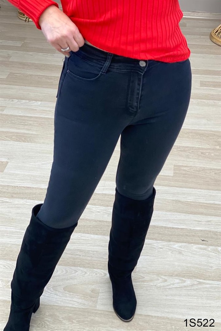 Likralı Dar Paça Kot Pantolon