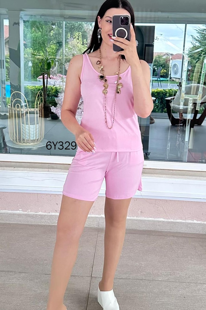 Modal Kumaş Atlet Şort Takım