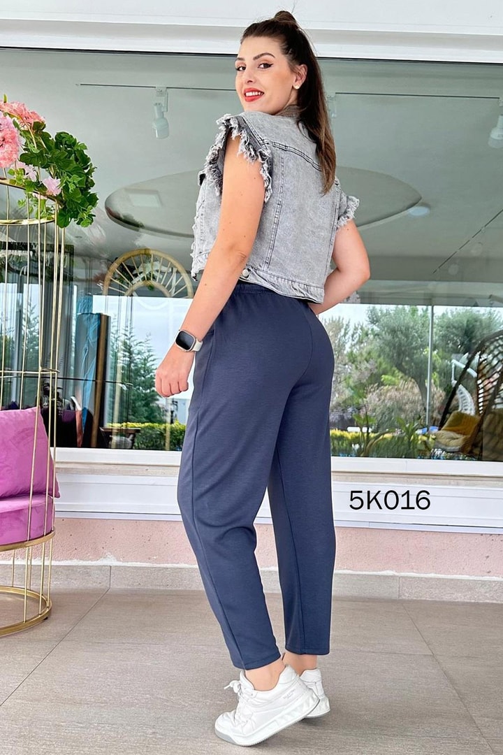 Modal Kumaş Çimalı Eşofman Altı