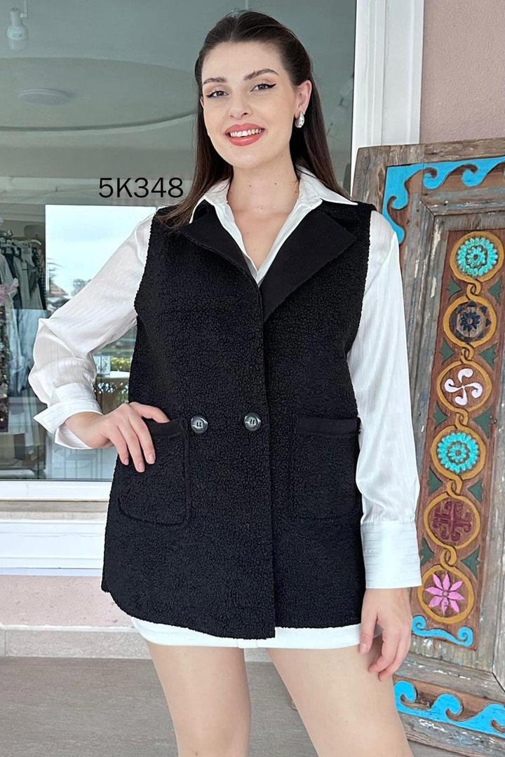 Önden Cepli Buklet Yelek