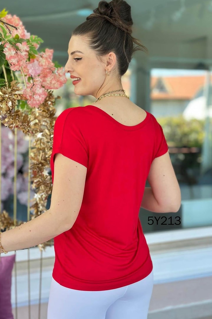 Önlü Arkalı Giyilebilen Bambu Tshirt