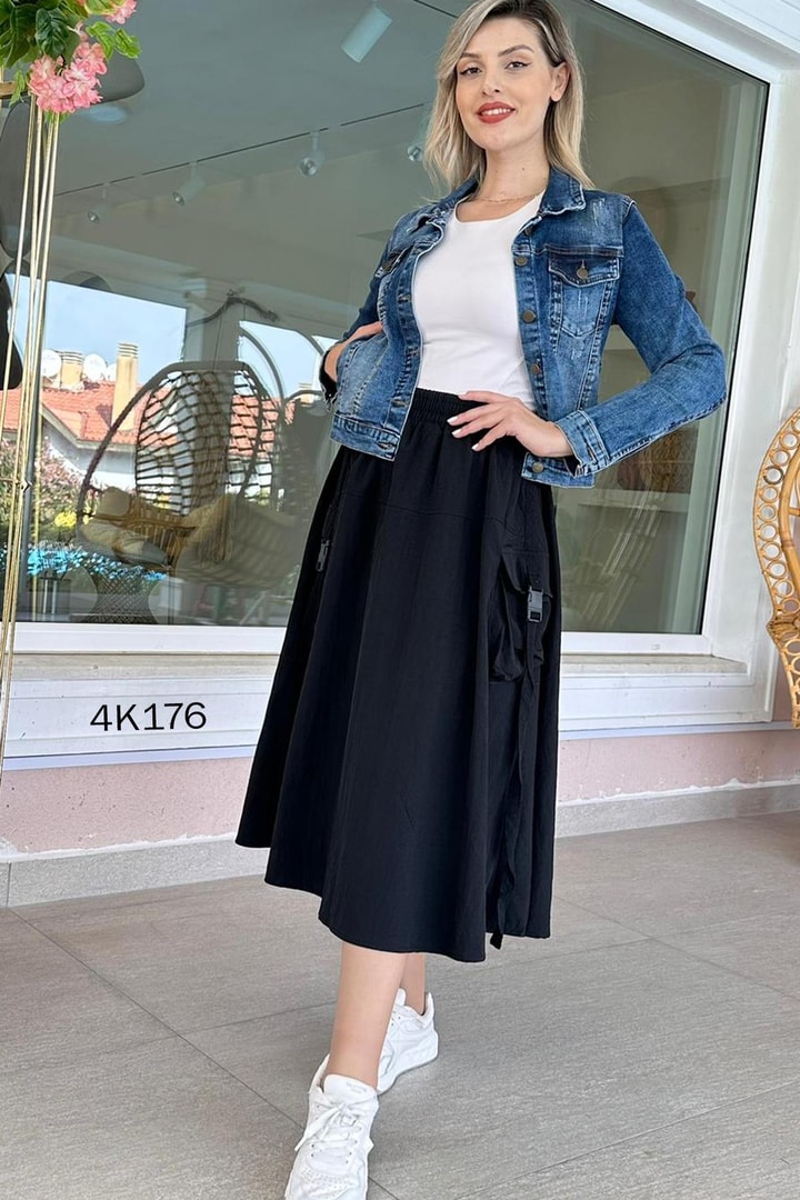 Paraşüt Kumaş Etek