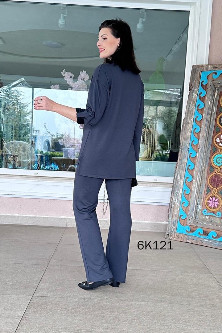 Polo Yaka Kristal 2 İplik Takım