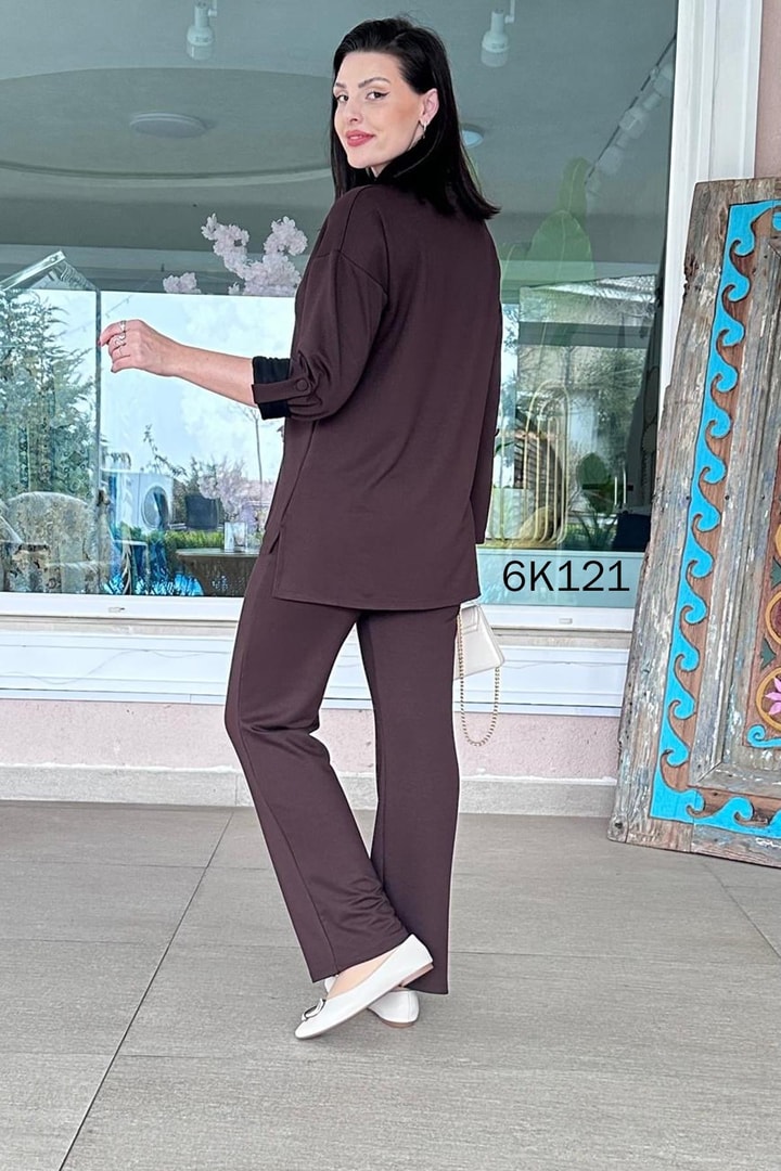Polo Yaka Kristal 2 İplik Takım