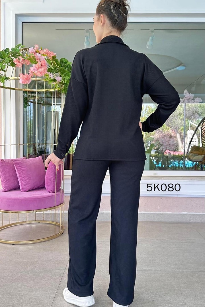 Polo Yaka Lizbon Kumaş 2 Li Takım